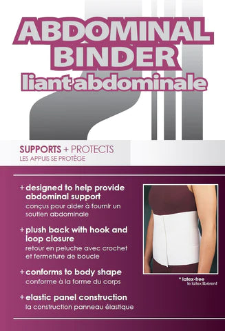12 Abdominal Plastic Surgery Liposuction Binder (Unisex)
