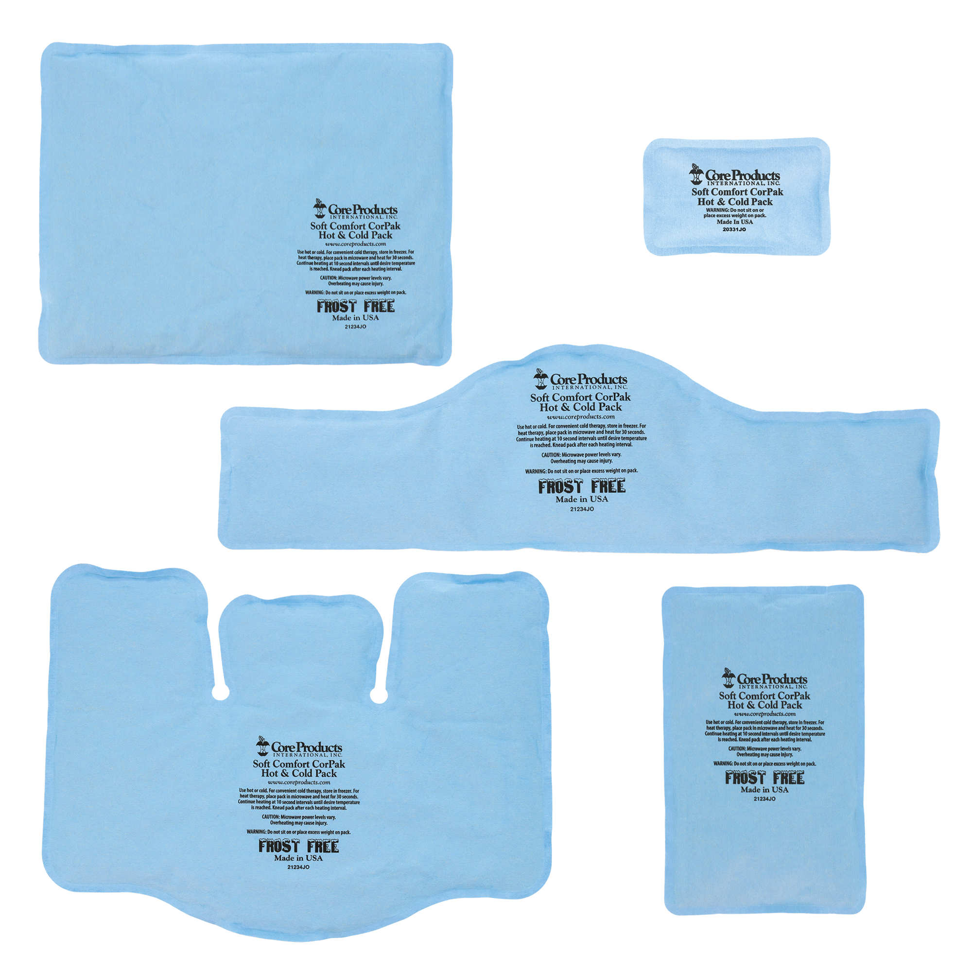 Hot & Cold Soft Comfort CorPak  Ice & Heat Therapy Packs – Physio supplies  canada