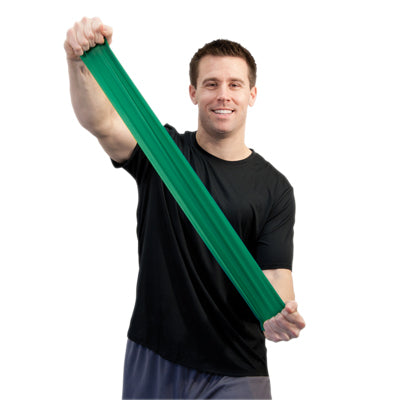 Sup-R Band Latex Free Exercise Band GREEN, STRONG resistance