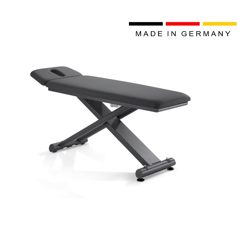 PINO Q Massage Table with 3 part head section (made in Germany)