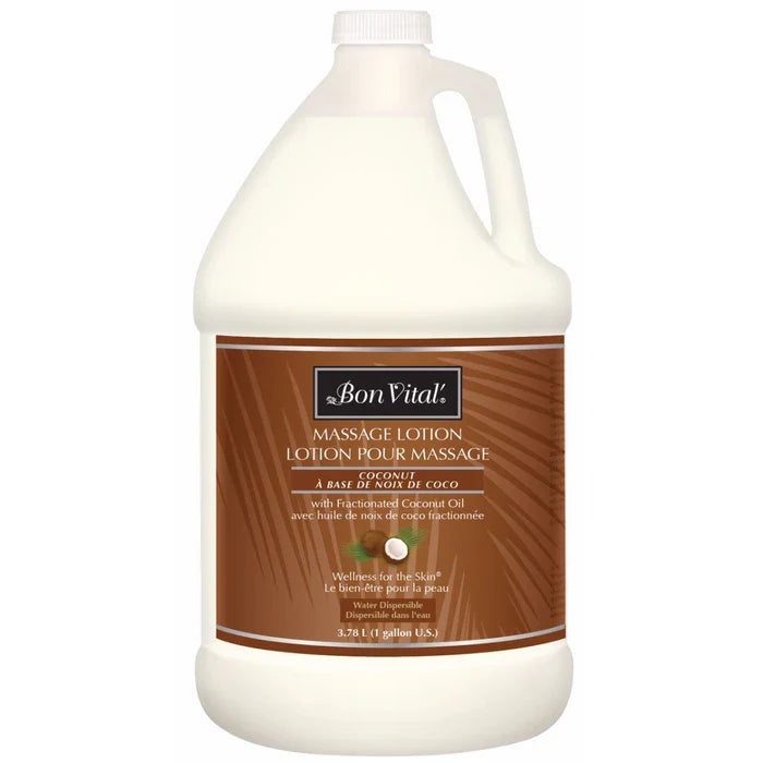 Bon Vital Coconut Massage Lotion 1 Gallon