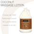 Bon Vital Coconut Massage Lotion 1 Gallon