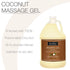 Bon Vital Coconut Massage Gel 1 Gallon