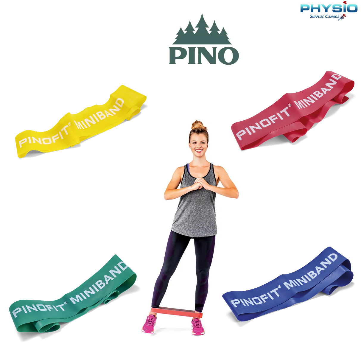 Pinofit Exercise Bands (Mini-Loops), 33cm - physio supplies canada